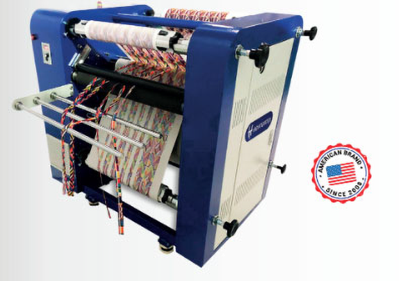 HeaterTex narrow fabric calendar press 